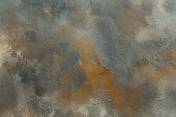 Abstract Rusty Chocolate Metallic Background Texture Concrete Plaster Hand Made — Stock Photo, Image