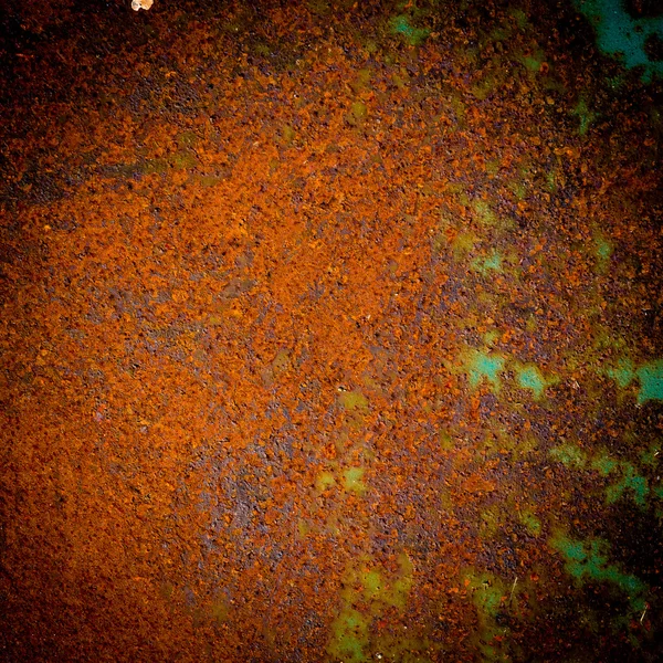 Rust texture as metal plate background — Stock Photo, Image