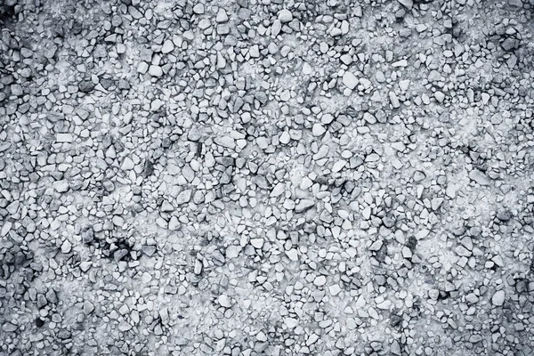 Texture of wet gravel road — Stock Photo, Image