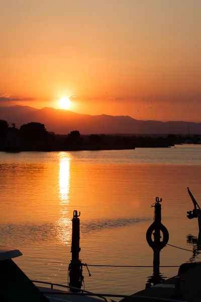 Sea sunset — Stock Photo, Image