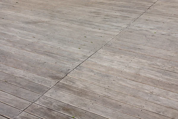 Wood floor for outdoor — Stock Photo, Image