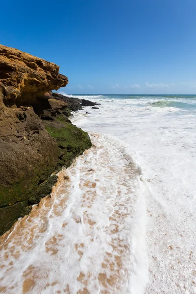 Playa cerca de Lagos, Algarve, Portugal — Foto de Stock