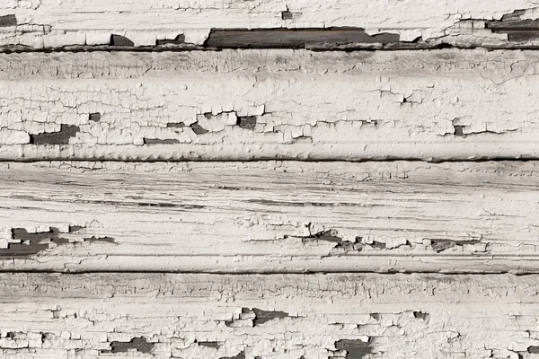 Mur en bois avec peinture blanche — Photo