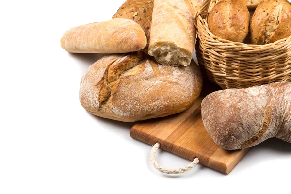 Složení s chlebem — Stock fotografie