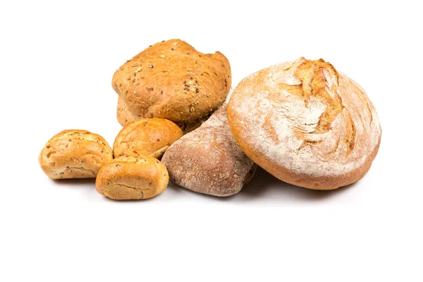 Composition with bread Stock Image