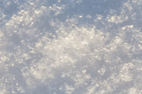純粋な雪のテクスチャ — ストック写真