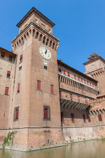 Castillo de Estense. Ferrara. Emilia-Romaña. Italia —  Fotos de Stock