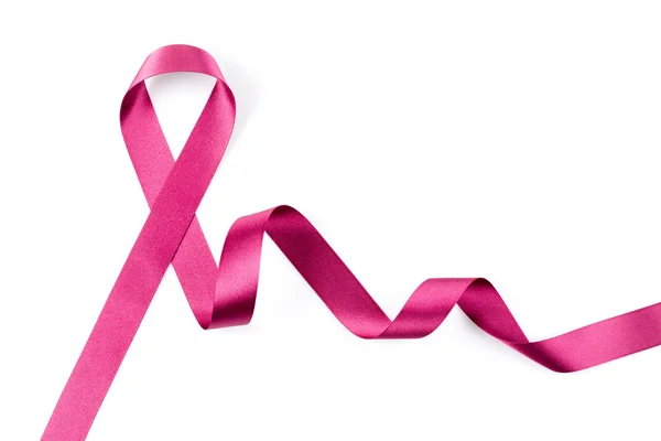 Pink ribbon — Stock Photo, Image