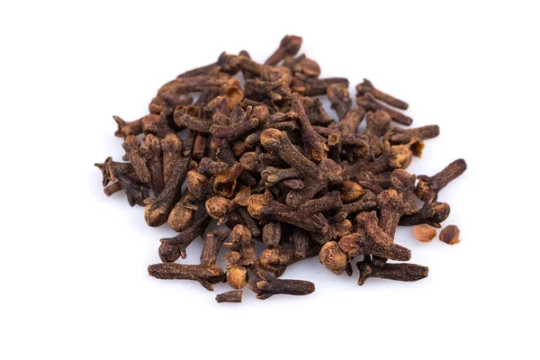 Cloves isolated on white background — Stock Photo, Image