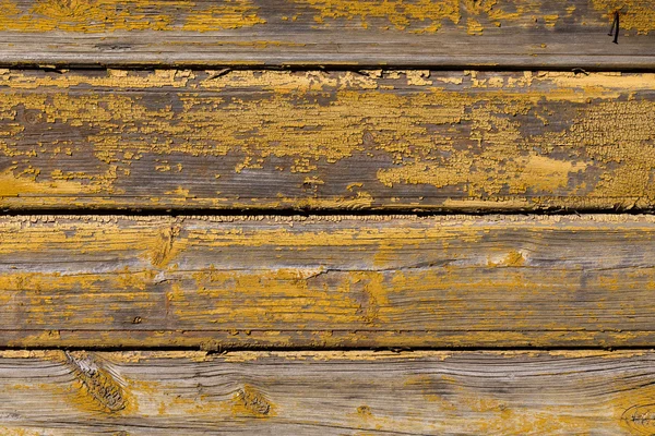 Pared de madera vieja pintada — Foto de Stock