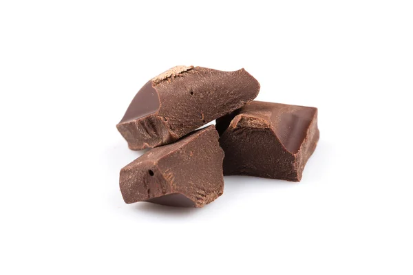 Barra de chocolate rota — Foto de Stock