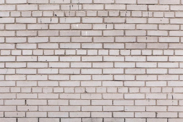 Witte grunge baksteen muur achtergrond — Stockfoto