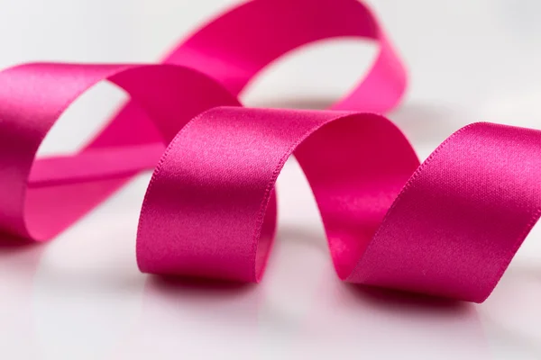 Pink ribbon — Stock Photo, Image