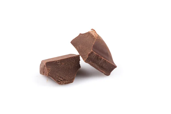 Barra di cioccolato rotta — Foto Stock