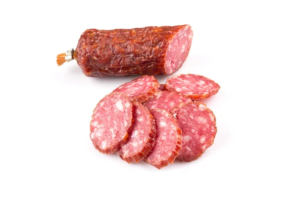 Tranches de salami — Photo