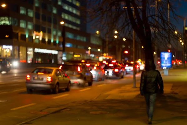 Street trafic lights as background — Stock Photo, Image