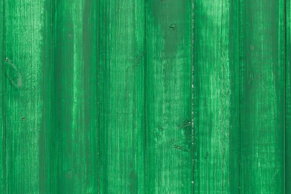 Green wooden background — Stock Photo, Image