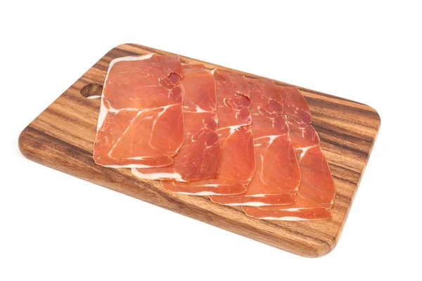 Jerked meat and dry-cured ham from Spain — Stock Photo, Image