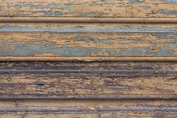 Staré dřevěné malované a chipping barva. — Stock fotografie