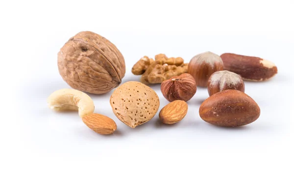 Variety of Mixed Nuts — Stock Photo, Image