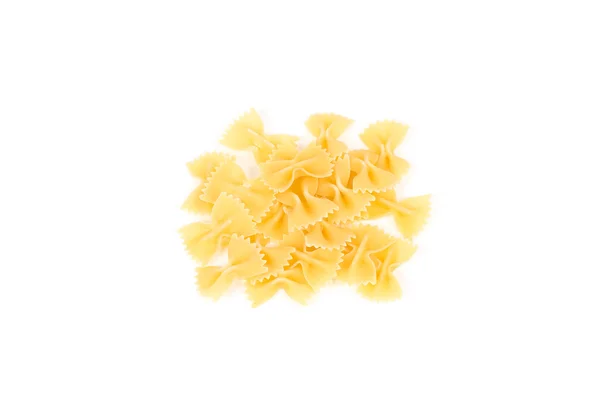 Ungekochte Farfalle-Nudeln — Stockfoto