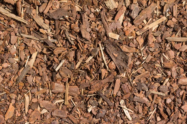 뿌리 덮개 나무 껍질 재료 — 스톡 사진