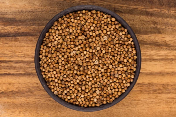 Сушеные семена кориандра — стоковое фото