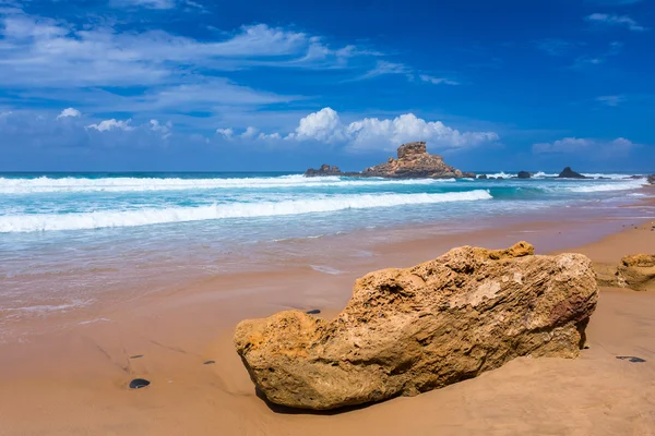 Atlantic ocean beach, Portugal — Stock Photo, Image