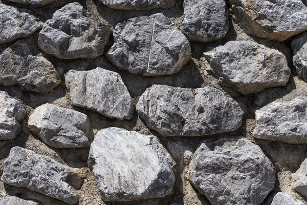 Textura de pared de roca vieja para el fondo — Foto de Stock