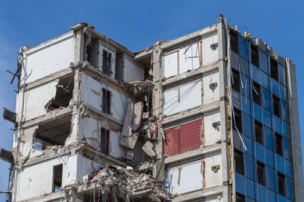 Rivna huset innan rekonstruktionen — Stockfoto