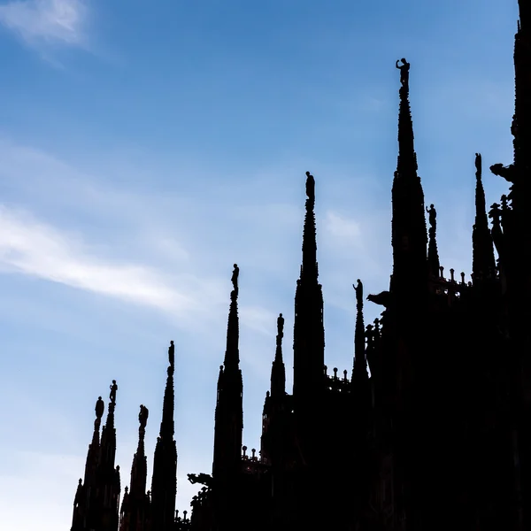 Catedral del Duomo de Milán Italia — Foto de Stock