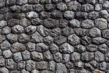 wall of stones as a texture clipart