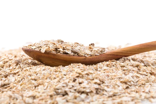 Whole grain, rolled oats — Stock Photo, Image