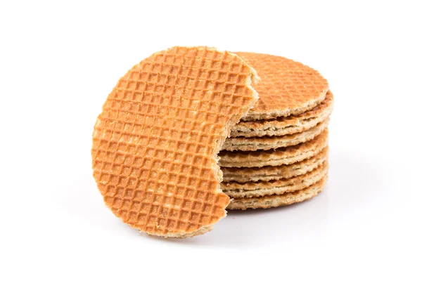 Holländische Waffel — Stockfoto