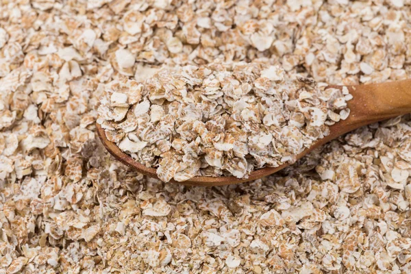 Whole grain, rolled oats — Stock Photo, Image