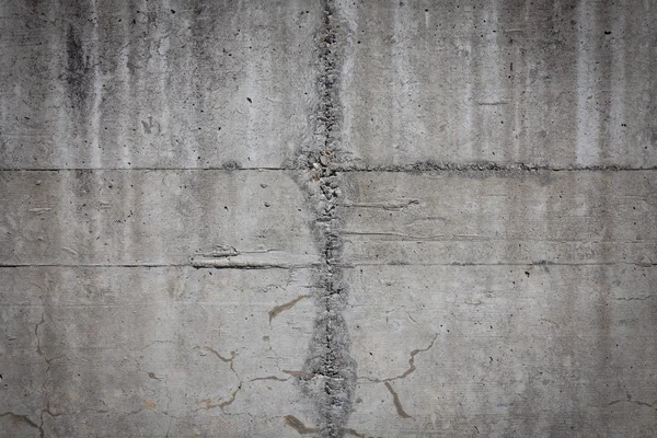 Grungy and smooth bare concrete wall for background — Stock Photo, Image