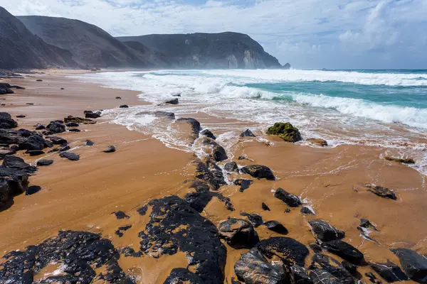 Región del Algarve playa, Portugal — Foto de Stock