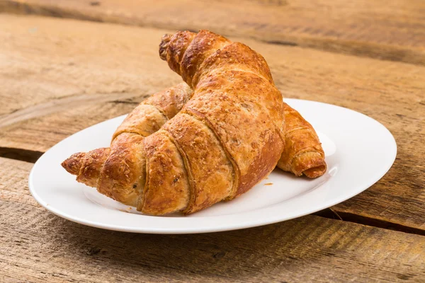 Fresh baked croissants — Stock Photo, Image