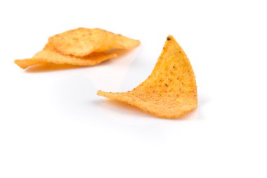 Corn nachos chips clipart
