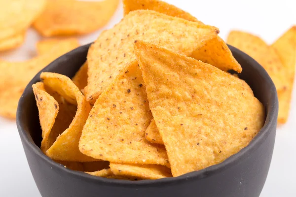 Corn nachos chips — Stock Photo, Image