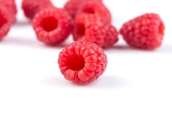 Raspberry isolated on white background — Stock Photo, Image