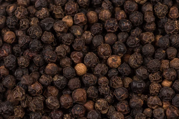 Black pepper zoomed in on — Stock Photo, Image