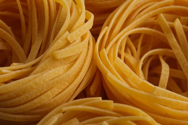 Сушені італійські макарони, гнізда для фету — стокове фото