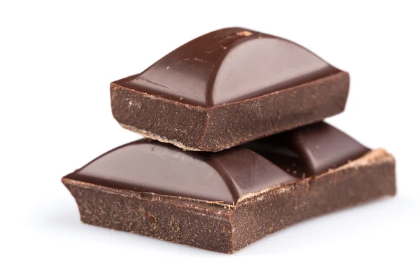 Barre di cioccolato fondente — Foto Stock