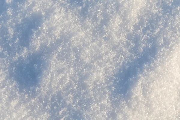 纯净的雪纹理 — 图库照片