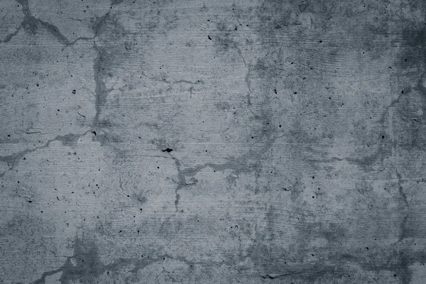 Grungovitá a hladká holá betonová stěna na pozadí — Stock fotografie