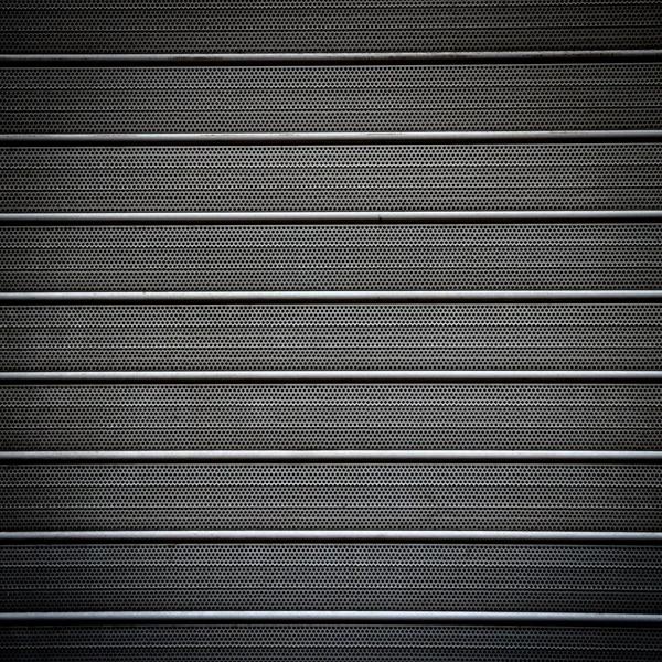 Metal roller shutter — Stock Photo, Image