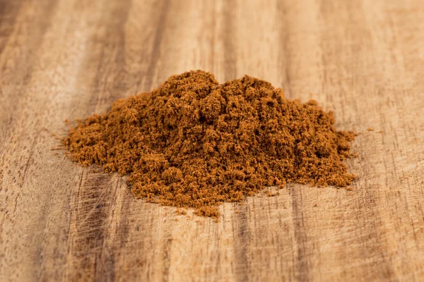 Cinnamon powder closeup — Stock Photo, Image