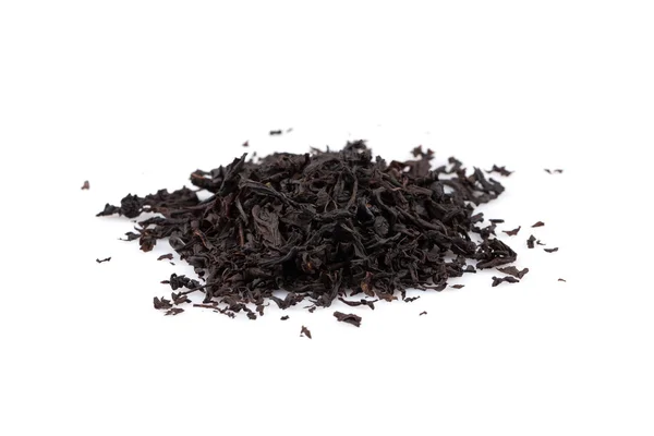 Trockener schwarzer Tee — Stockfoto