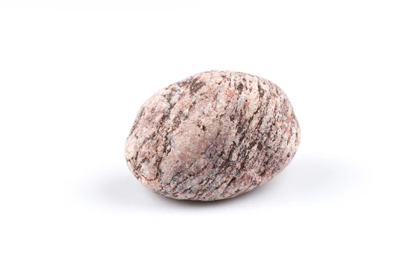 Piedra de granito sobre blanco —  Fotos de Stock